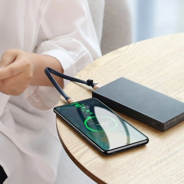 Baseus Einfaches Flachkabel USB-Kabel / USB Typ C SuperCharge 5A 40W Quick Charge 3.0 QC 3.0 23cm Gold (CATMBJ-BV3)