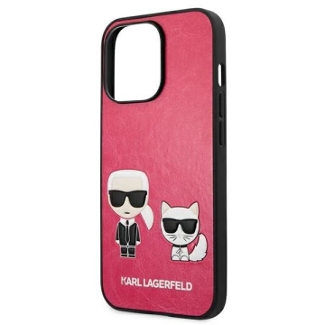 Karl Lagerfeld KLHCP13LPCUSKCP iPhone 13 Pro / 13 6.1 "fuchsia / fuchsia Hardcase Ikonik Karl