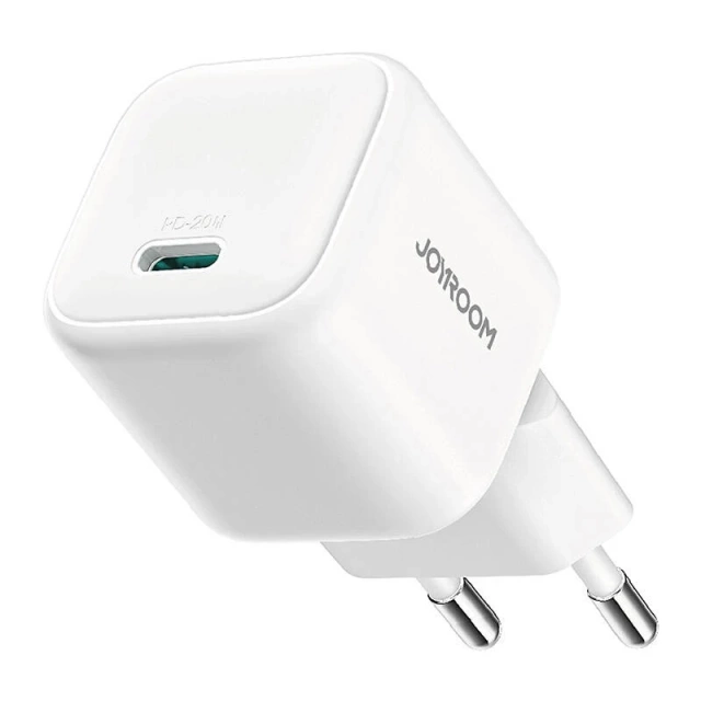 Ładowarka Sieciowa Joyroom JR-TCG08 GaN Mini 20W USB-C Biała