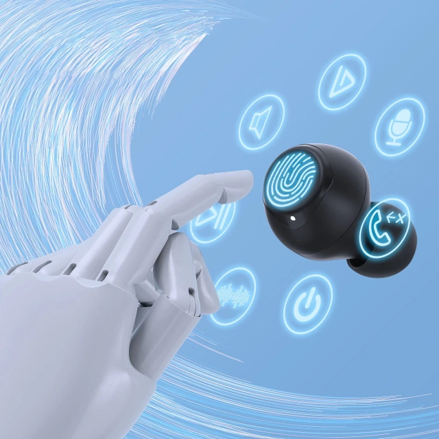 Tronsmart Onyx Pure Hybrid Dual Driver słuchawki bezprzewodowe TWS bluetooth 5.3 czarny