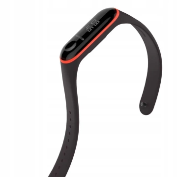 Smooth xiaomi mi band 3/4 black/red