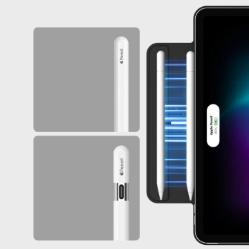 Etui ESR Rebound Magnetic für Apple iPad Pro 12.9 4 / 5 / 6 / 2020-2022 / Air 13 2024 Schwarz
