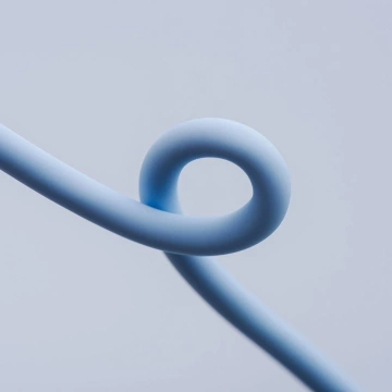 Kabel USB-C – USB-C 100W Forcell F-Energy Silicone 1 m C347 niebieski