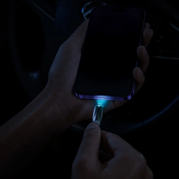 Baseus Glimmer Series Kabel USB-A - Lightning 480Mb/s 2.4A 1m czarny