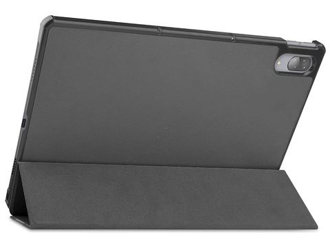 Alogy Book Cover für Lenovo Tab P11 TB-J606F Grau