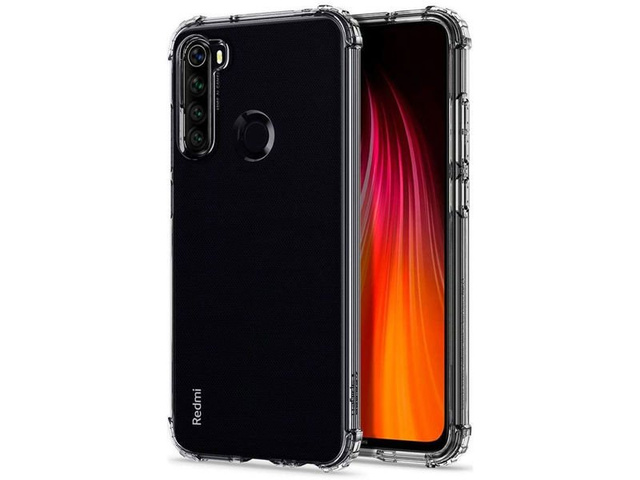 Etui Spigen Crystal Shell do Xiaomi Redmi Note 8 Crystal Clear 