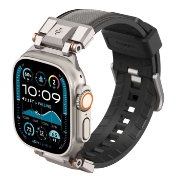 Spigen DuraPro Armor Apple Watch Armband 42-49mm - Grau