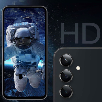 Glas für Samsung Galaxy A54 5G Kameraschutz Objektiv 3mk Lens Protection Pro Schwarz Schutzhülle