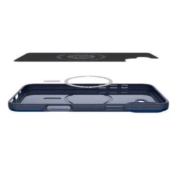 Spigen Thin Fit Mag MagSafe Hülle für iPhone 16 Marineblau