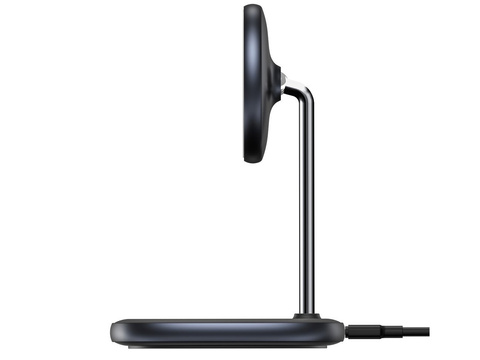 Stojak magnetyczny Baseus MagSafe z ładowarką indukcyjną do iPhone 12 Czarny