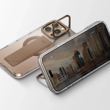 Etui do iPhone 16 Pro UNIQ Heldro Max Przezroczyste MagSafe