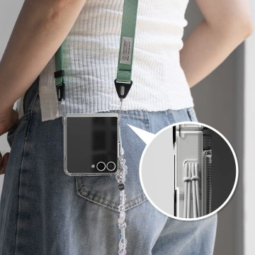 Etui Ringke Fusion do Galaxy Z Flip 7 Przezroczyste Clear