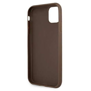 Etui Guess GUHCN614GDBR für iPhone 11 6,1" / Xr Hardcase 4G Stripe