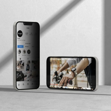 iPhone 16e Sichtschutzglas Ringke Easy Slide 2er-Pack Sichtschutz