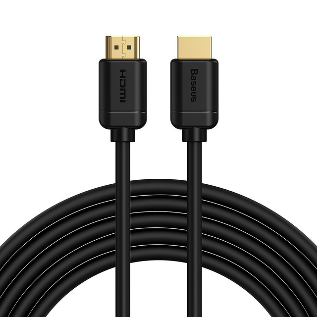 Kabel HDMI 2.0 Baseus, 4K 30Hz, 3D, HDR, 18Gbps, 5m (czarny)