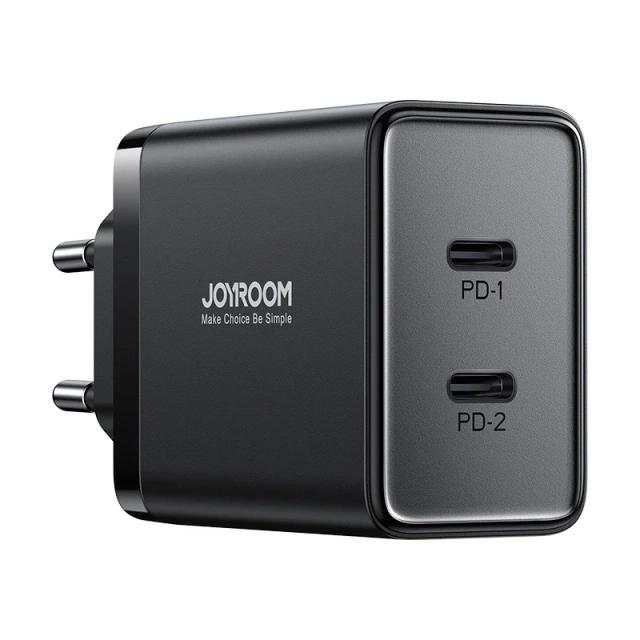 Joyroom JR-TCF09 Speed 40W – ładowarka sieciowa 2× USB-C PD/QC/AFC/FCP
