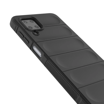 Magic Shield Case Hülle für Samsung Galaxy A12 flexible gepanzerte Hülle schwarz