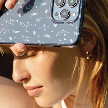 Etui Ochronne do iPhone 15 Pro UNIQ Coehl Prairie Granatowe