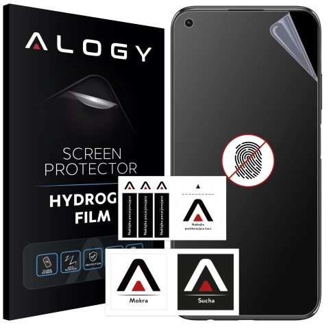 Folia "MATOWA" do Huawei P40 Lite Hydrożelowa Alogy HydroSkin Matte Pro™ na ekran do etui "BEZ ODCISKU PALCÓW"