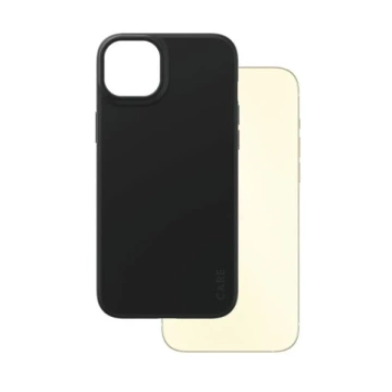 Etui do iPhone 15 Plus CARE von PanzerGlass Furchtlos modisches Schwarz