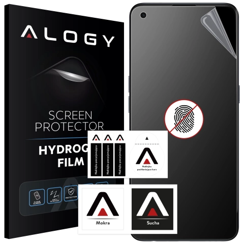 Folia "MATOWA" do Oppo Reno5 5G Hydrożelowa Alogy HydroSkin Matte Pro™ na ekran do etui "BEZ ODCISKU PALCÓW"