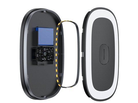 Baseus Bright Autolicht zum Lesen von Schwarz