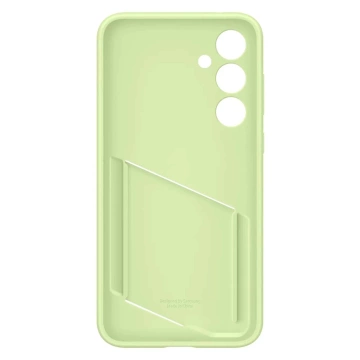 Etui Samsung Card Slot Case EF-OA356TMEGWW z kieszenią na karty do Samsung Galaxy A35 - zielone