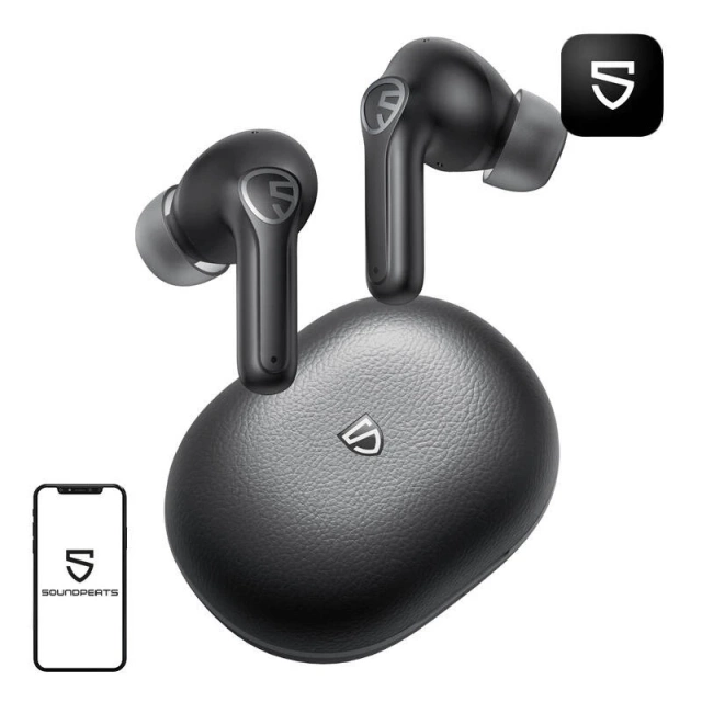 Soundpeats T3 PRO ANC TWS-Kopfhörer (Schwarz)