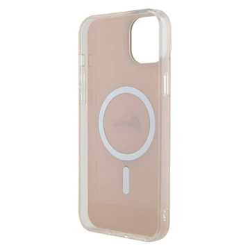Etui Guess GUHMP15MHITSP für iPhone 15 Plus 6,7" Hardcase IML Iridescent MagSafe rot/rosa