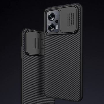 Etui futerał Nillkin CamShield case do Xiaomi Poco X4 GT/ Redmi Note 11T Pro/ 11T Pro Plus 5G Black