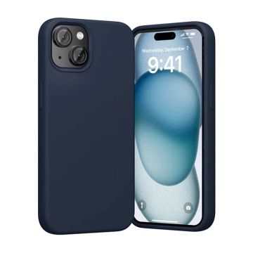 iPhone 15 Plus Vention KUFL0-20 MagSafe Schutzhülle Blau Marine