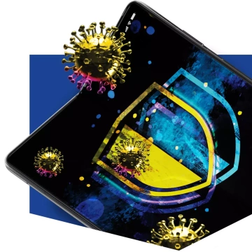 Antiviren-Handy-Displayfolie 3mk SilverProtection Folded Edition für Samsung Galaxy Z Fold 6