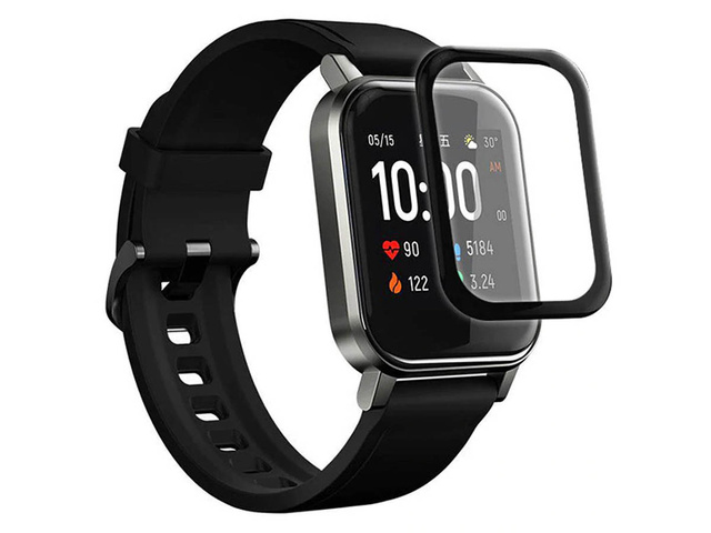 2x Elastyczne Szkło ochronne 3D Alogy do Haylou Solar LS02 Black