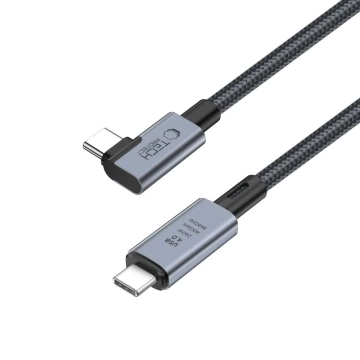 UltraBoost Max USB 4.0 8k 40 Gbit/s Typ-C-Kabel PD240W 150 cm Grau