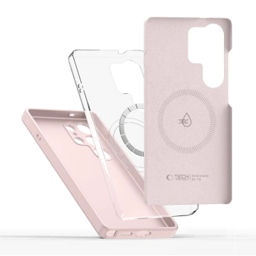 Etui do Samsung Galaxy S25 Ultra Tech-Protect Liquid Silicone MagSafe Pink Pearl