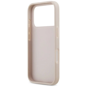 Etui Guess do iPhone 17 Pro 4G Double Card Triangle Pink