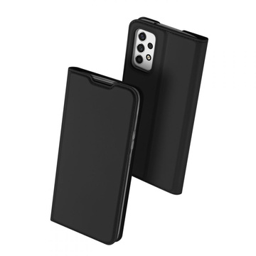 Dux Ducis Skin Pro Leder Schutzhülle für Samsung Galaxy A53 5G Schwarz