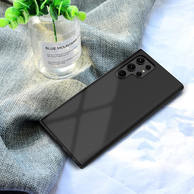 Odporne Etui obudowa 3mk Matt Case do Samsung Galaxy S22 Ultra Black