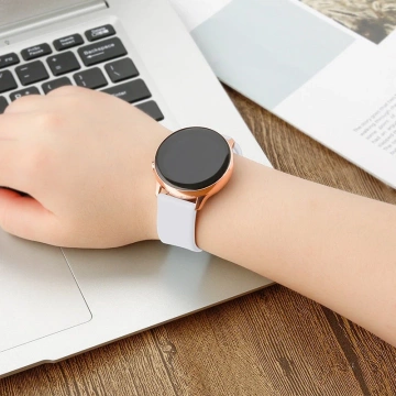 Silikonband TYS Armband für Smartwatch Uhr universal 22mm türkis