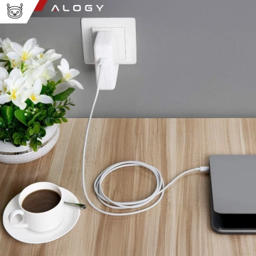 HUB-Splitter Alogy-Adapter für Computer-Laptop mit USB-C auf 3x USB-A 2.0 1x USB-A 3.0 Grau