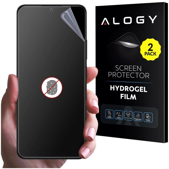 2x Folia "MATOWA" do Xiaomi Redmi 14C Hydrożelowa Alogy HydroSkin Matte Pro™ na ekran do etui "BEZ ODCISKU PALCÓW"