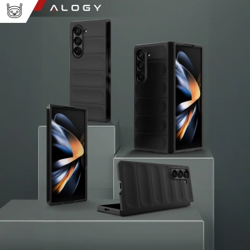 MagicShield Schutzhülle, Rückseite, für Samsung Galaxy Z Fold 6 Schwarz