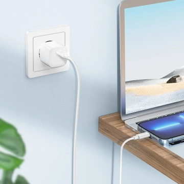 HOCO Kabel Typ C auf Lightning X88 1m Weiß PD 20W Schnellladung PVC