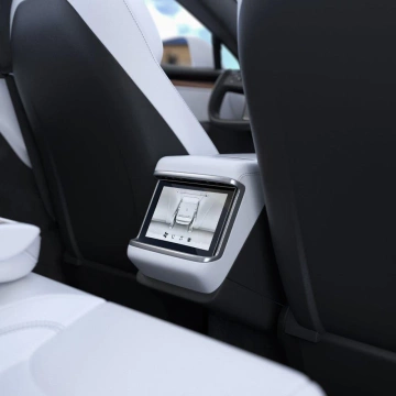 Gehärtetes Glas Spigen Glas.tr Slim Tesla Model X 2022 / Model S 2021 schwarz