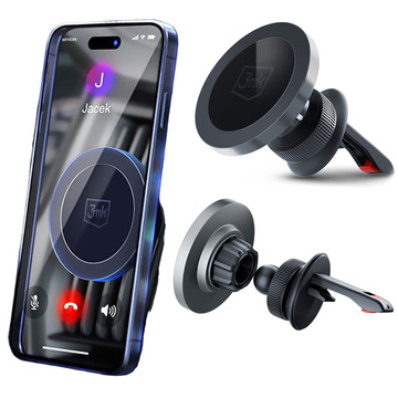 Magnetische Autohalterung für MagSafe 3mk MagHolder Autohalterung für den Kühlergrill