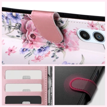 Brieftaschen-Klapphülle für Xiaomi Redmi 12C Blossom Flower