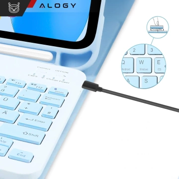 HUB-Splitter Alogy-Adapter für Computer-Laptop mit USB-C auf 3x USB-A 2.0 1x USB-A 3.0 Grau