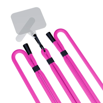 Universelles Smartphone-Lanyard 3mk EasyClip Pink (schwarz)