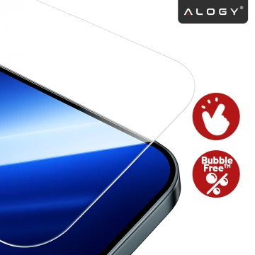 Bruchsicheres 9H-Hybridglas für Zebra TC22/TC27, vollflächig flach, flexibel und widerstandsfähig, Alogy FlexiGlass™ Volltransparent