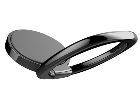 Baseus-Ring-Telefonhalter aus Metall, Desktop-Halterung, schwarz